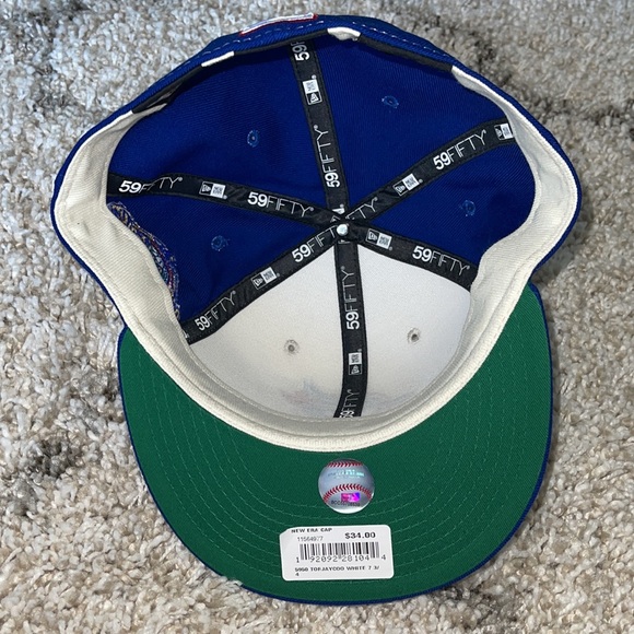 New Era Hat Toronto Blue Jays Fitted Size 7 3/4 - Picture 5 of 6